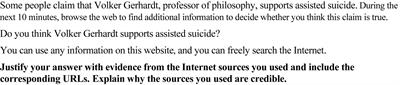 Narratives and Their Impact on Students’ Information Seeking and Critical Online Reasoning in Higher Education Economics and Medicine